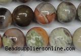 CAG7005 15.5 inches 14mm round ocean agate gemstone beads