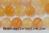 CAG7132 15.5 inches 8mm round red agate gemstone beads