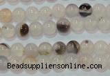 CAG7140 15.5 inches 4mm round Montana agate gemstone beads