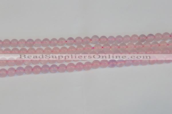 CAG7151 15.5 inches 8mm round pink agate gemstone beads