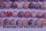 CAG7301 15.5 inches 6mm round red botswana agate gemstone beads