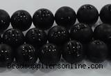 CAG8685 15.5 inches 6mm round matte tibetan agate gemstone beads