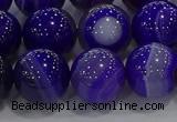 CAG9174 15.5 inches 14mm round line agate beads wholesale