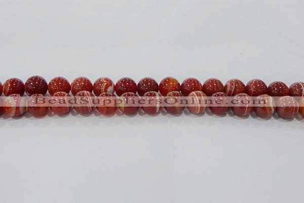 CAG9179 15.5 inches 10mm round line agate beads wholesale