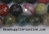 CAG9833 15.5 inches 10mm faceted round Indian agate beads