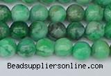 CAG9939 15.5 inches 6mm round green crazy lace agate beads