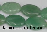 CAJ304 15.5 inches 18*25mm oval green aventurine jade beads