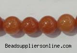 CAJ354 15.5 inches 12mm round red aventurine beads wholesale