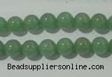 CAJ402 15.5 inches 8mm round green aventurine beads wholesale