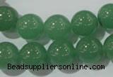 CAJ405 15.5 inches 14mm round green aventurine beads wholesale