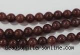 CAJ451 15.5 inches 6mm round purple aventurine beads wholesale