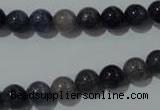 CAJ502 15.5 inches 8mm round blue aventurine beads wholesale