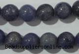 CAJ504 15.5 inches 12mm round blue aventurine beads wholesale