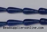 CAJ573 15.5 inches 7*18mm teardrop blue aventurine beads wholesale