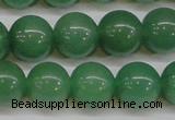 CAJ605 15.5 inches 14mm round A grade green aventurine beads