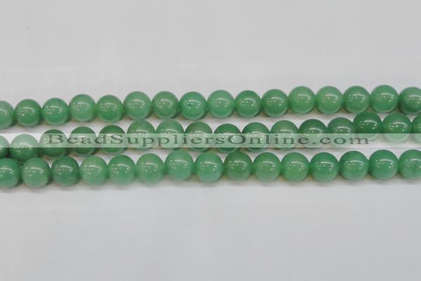 CAJ605 15.5 inches 14mm round A grade green aventurine beads