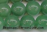 CAJ607 15.5 inches 18mm round A grade green aventurine beads