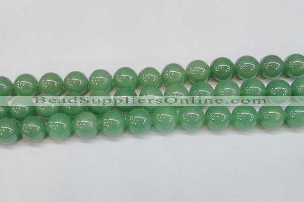 CAJ607 15.5 inches 18mm round A grade green aventurine beads