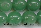 CAJ608 15.5 inches 20mm round A grade green aventurine beads