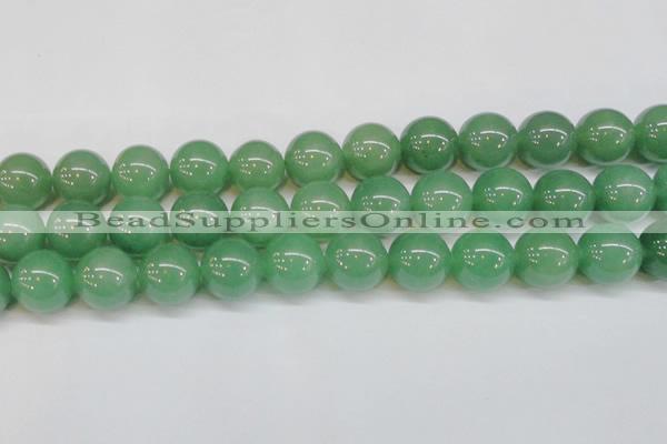 CAJ608 15.5 inches 20mm round A grade green aventurine beads