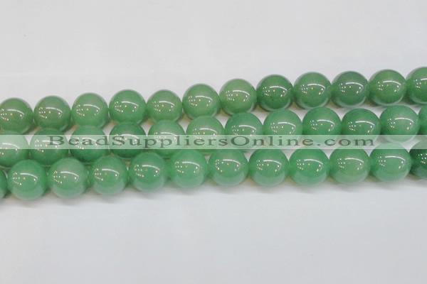 CAJ618 15.5 inches 20mm round AA grade green aventurine beads