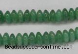 CAJ629 15.5 inches 4*8mm rondelle green aventurine beads