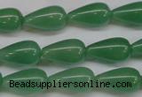 CAJ633 15.5 inches 10*18mm teardrop green aventurine beads