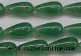 CAJ634 15.5 inches 10*20mm teardrop green aventurine beads