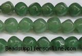 CAJ669 15.5 inches 7*7mm cube green aventurine beads