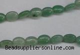 CAJ676 15.5 inches 5*8mm oval green aventurine beads