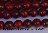 CAJ751 15.5 inches 6mm round apple jasper beads wholesale