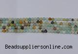 CAM01 4mm round mixed color natural amazonite beads Wholesale