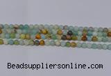 CAM02 6mm round mixed color natural amazonite beads Wholesale