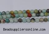 CAM06 round mixed color 14mm natural amazonite beads Wholesale