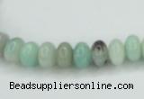 CAM100 15.5 inches 6*10mm rondelle amazonite gemstone beads