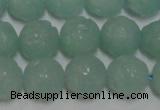 CAM1122 15.5 inches 8mm carved round amazonite beads wholesale