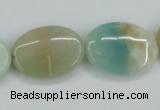 CAM120 15.5 inches 18*25mm oval amazonite gemstone beads wholesale