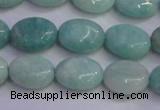 CAM1200 15.5 inches 8*11mm oval Russian amazonite beads