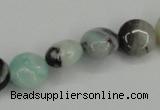 CAM121 15.5 inches 12mm flat round amazonite gemstone beads