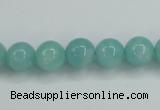 CAM136 15.5 inches 10mm round amazonite gemstone beads wholesale