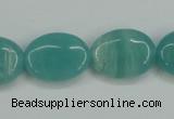 CAM148 15.5 inches 15*20mm oval amazonite gemstone beads wholesale