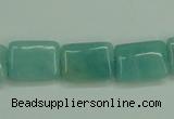 CAM150 15.5 inches 12*16mm rectangle amazonite gemstone beads