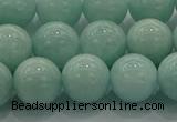 CAM1504 15.5 inches 12mm round natural peru amazonite beads