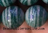 CAM1655 15.5 inches 14mm round Russian amazonite gemstone beads