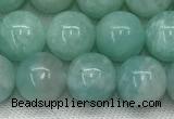 CAM1687 15.5 inches 8mm round natural amazonite beads wholesale