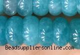 CAM1715 15.5 inches 5*9mm - 5*10mm rondelle natural amazonite beads