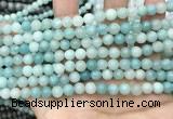 CAM1731 15.5 inches 6mm round amazonite gemstone beads