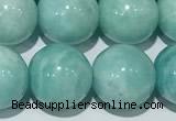 CAM1768 15 inches 10mm round amazonite gemstone beads