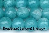 CAM1791 15 inches 8mm round amazonite gemstone beads