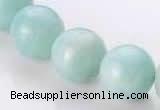 CAM21 15.5 inches natural amazonite 16mm round beads Wholesale